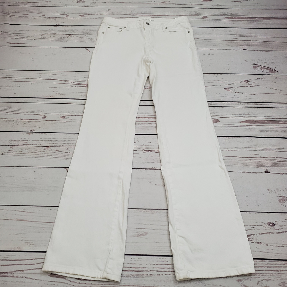 MK Michael Kors Bootcut Jeans Size 8 | White - Picture 4 of 7